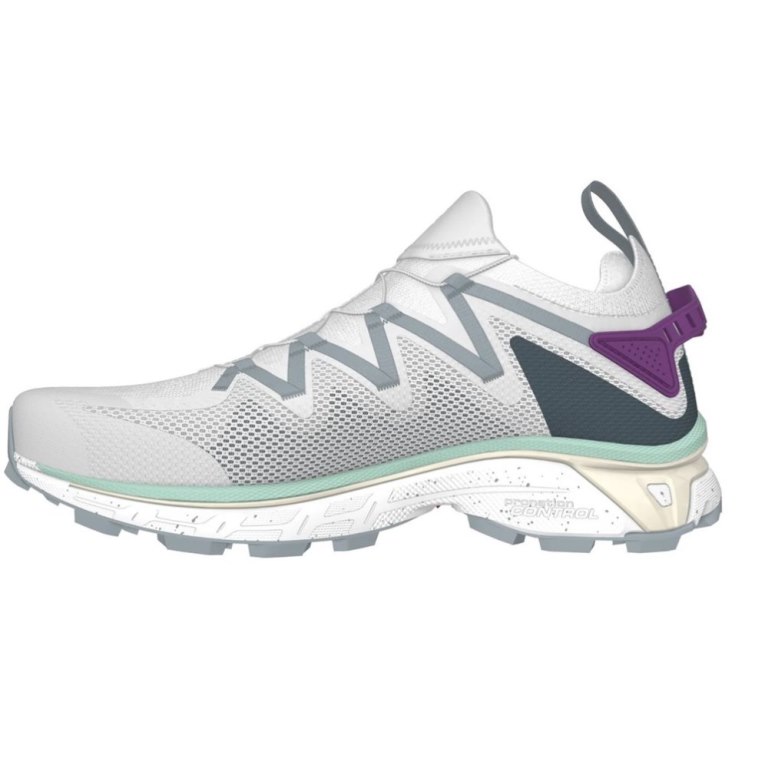 White Salomon Xt-rush Women's Sneakers | PH 57012V